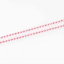 Pink Ball Necklace